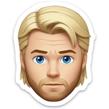 chris hemsworth sticker