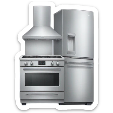 kitchen appliances  sticker