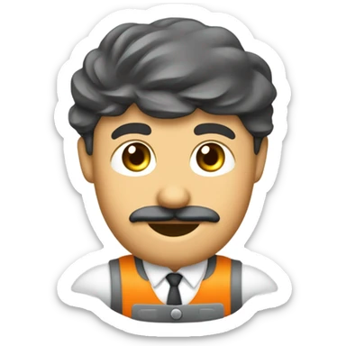 Ferro de passar sticker