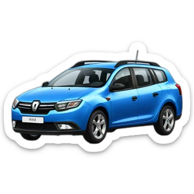 dacia megane station wagon sticker