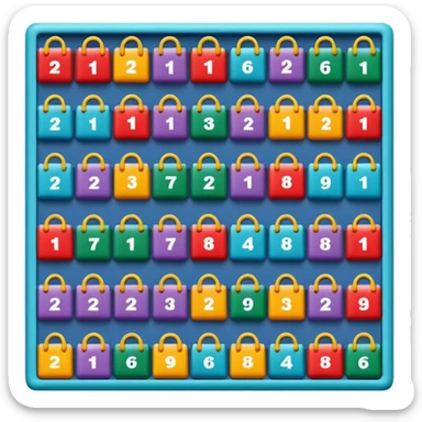 advent calendar sticker