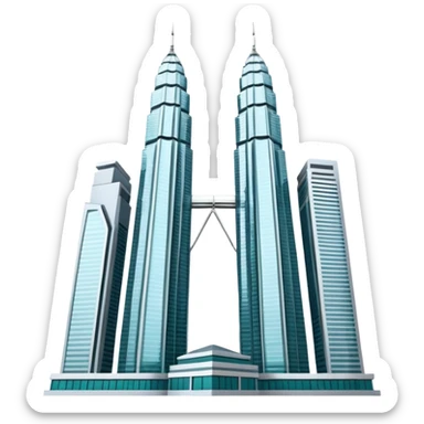 Petronas Towers sticker