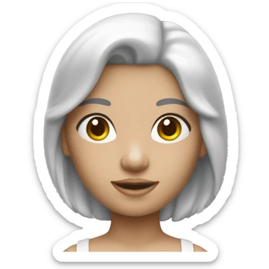 plastic doll toy sticker