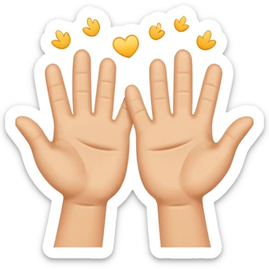 with applause please sticker