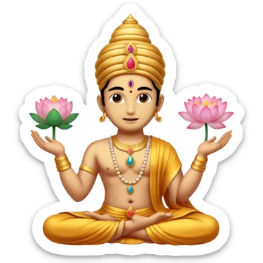 Lord Vishnu Murthy sticker