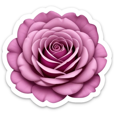 Rose mauve sticker