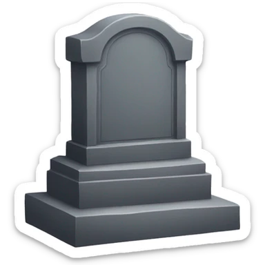tombstone sticker