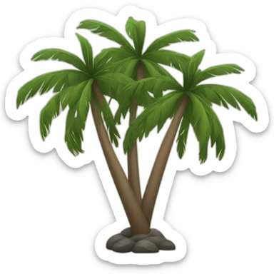 Aboriginal tribe palms around sticker