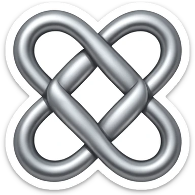 cute infinity emoji sticker