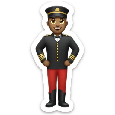 bellhop full body sticker