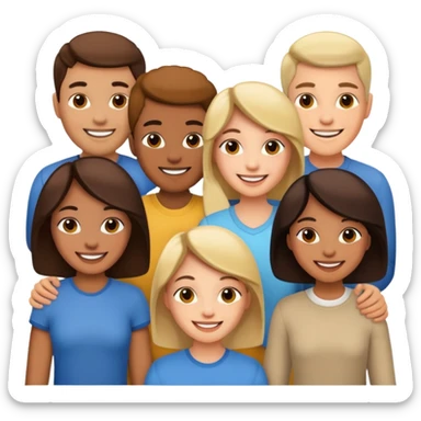Make a family emoji sticker