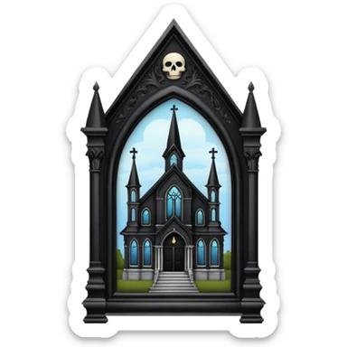 funeral home sticker