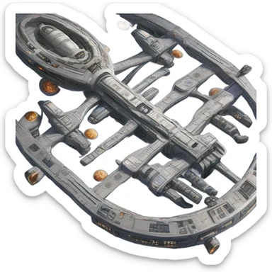 star trek Deep Space Nine Station terok nor 3 sticker