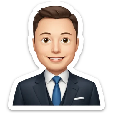 Elon musk sticker
