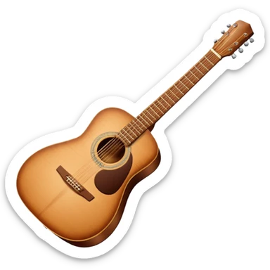 Acoustic Guitar sticker
