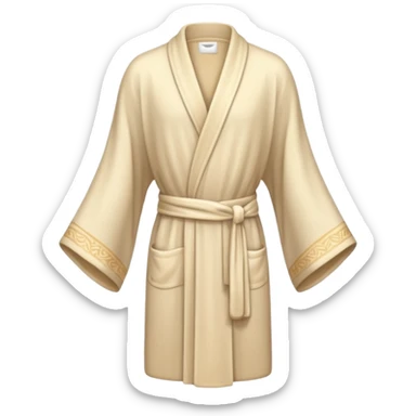 Pale beige Spirituality sticker