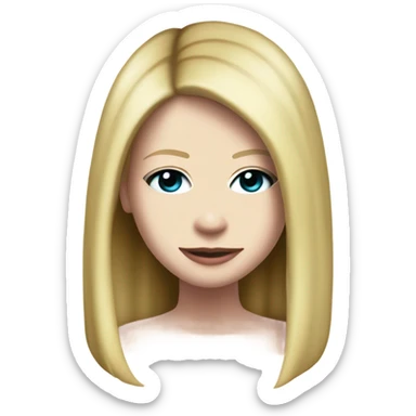 The avril lavigne logo on her album “the best damn thing” sticker