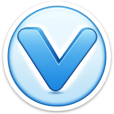 The famous blue checkmark sticker