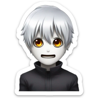 Kaneki ghoul borgnes sticker