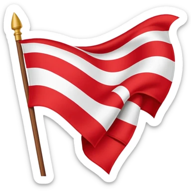 crée un drapeau savoyard sticker