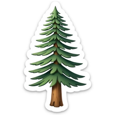 Patagonian pine of the Andes sticker