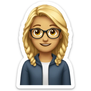  1 well-prepared and well-informed young person sticker