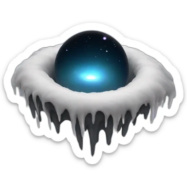 Black Hole sticker