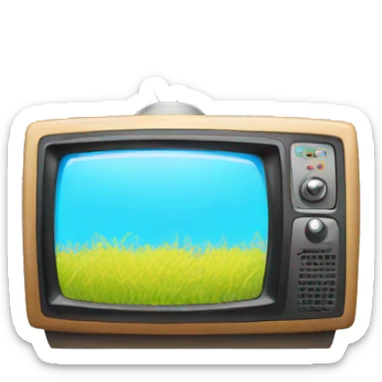 Static TV sticker