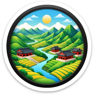 The hinterland of China offers some monetary opportunities all over the land sticker