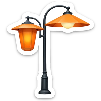 asian streetlight, UK sticker