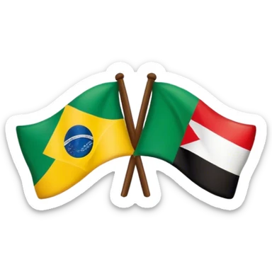 Brazil palestine sticker