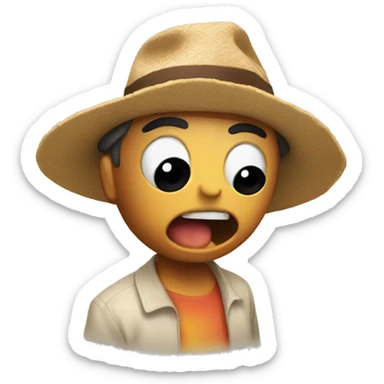 chipote ardiendo sticker