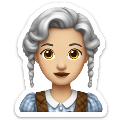 Dorothy from wizard sticker