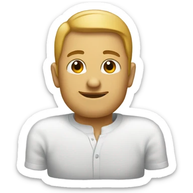 Uppercase backwards d sticker