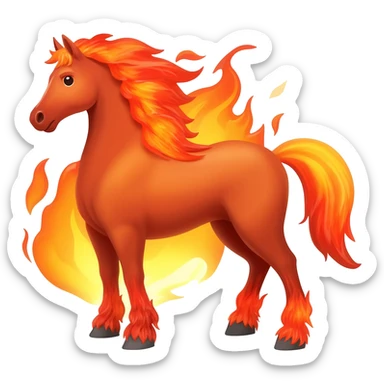 Firehorse sticker