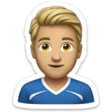 Young soccer Coach  sticker