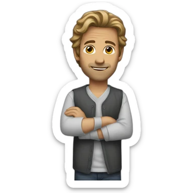 david albert michael amira sticker