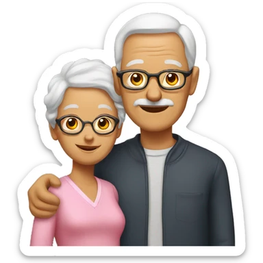 Grandparents  sticker