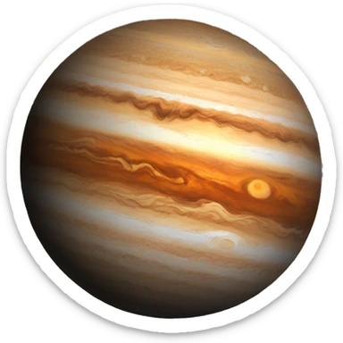 Jupiter Planet sticker