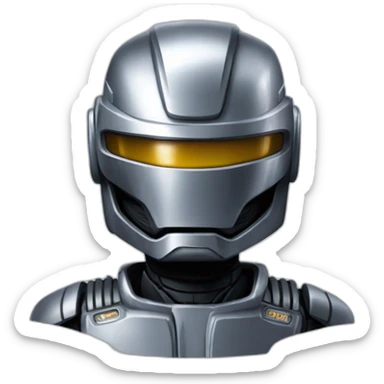 Robocop original 1990 sticker