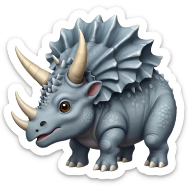 Triceratops sticker