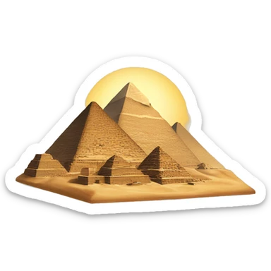 Pyramids of Giza  sticker