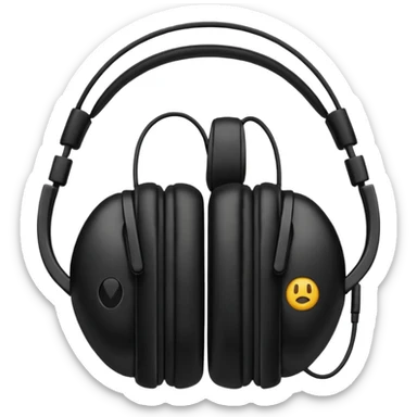 Audífonos  sticker