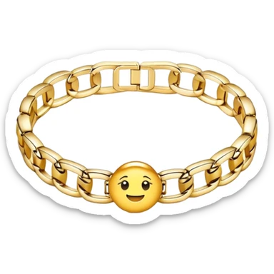 gold bracelets sticker