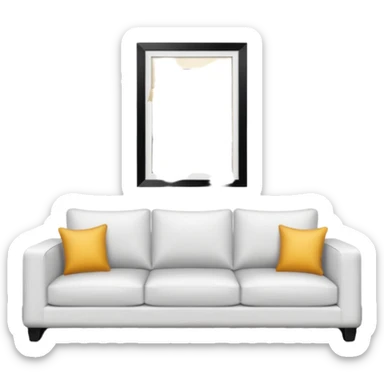 departamento cuarto sticker