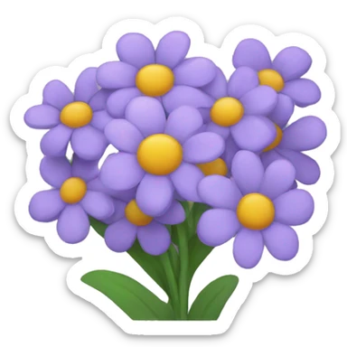 Flowers sticker