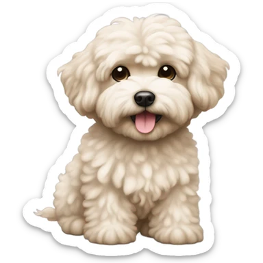 Maltipoo sticker