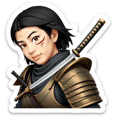 Samurai Ronin sticker