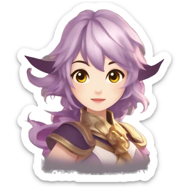 “Lumine” from “Genshin Impact” sticker