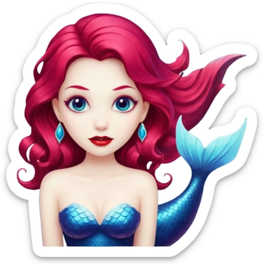 🖤🧛‍♀️🧜‍♀️ sticker